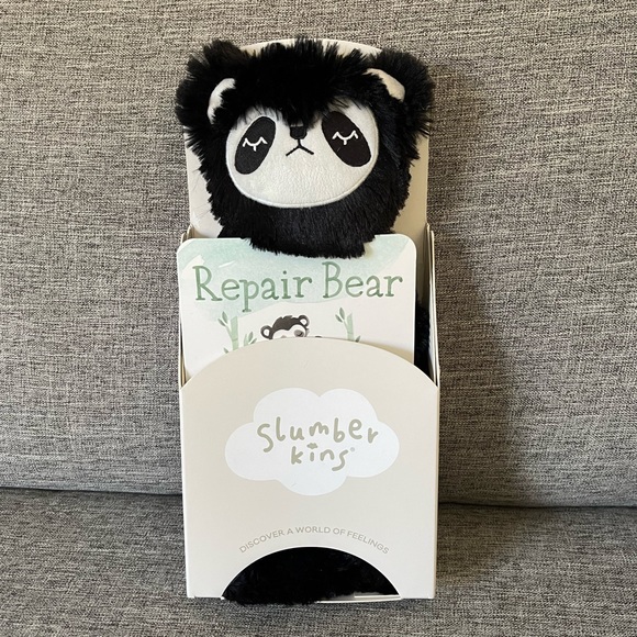 SOLD LE Slumberkins Repair Bear Snuggler - Brand New In Box - Picture 2 of 5